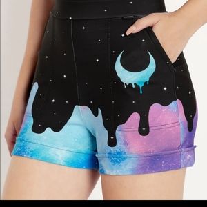 ISO Blackmilk Galaxy Melt Cuffed Shorts